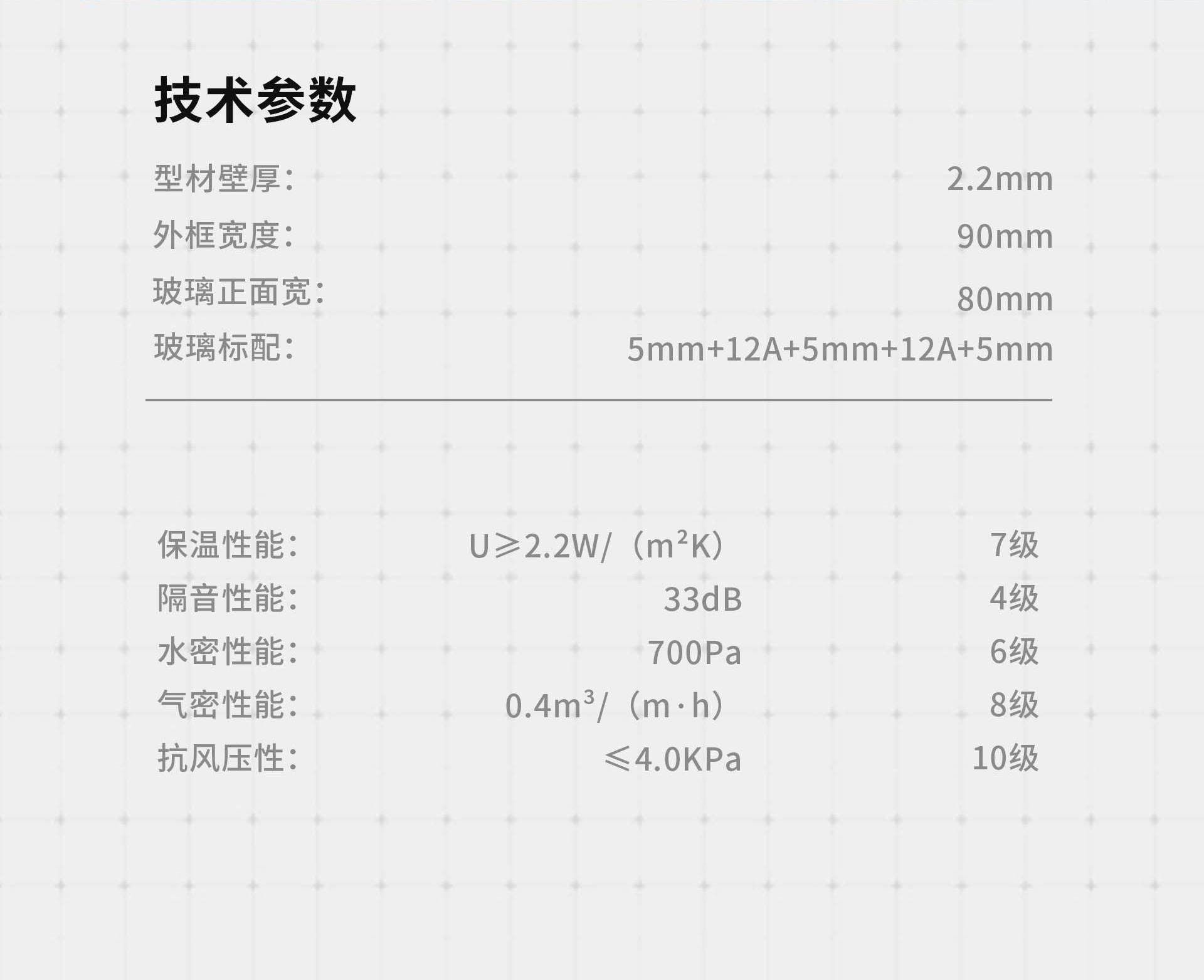 K90系列断桥平开窗